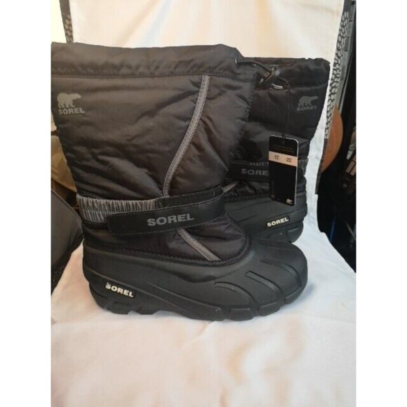 SOREL Flurry Weather Resistant Snow Boot Kid's Size 5 - Picture 5 of 16